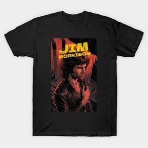 Vintage Jim Morrison The Doors Black Band T-Shirt
